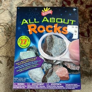 New. All about rocks kit.
